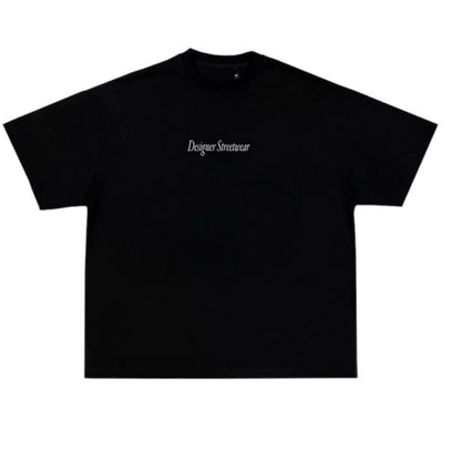 Designer Streetwear T-Shirt Black